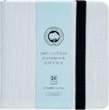 Lightwish Square Watercolor Journal, 100% Cotton, 300gsm/140lb, 24 Sheets Hot by LightwishArtSupplies