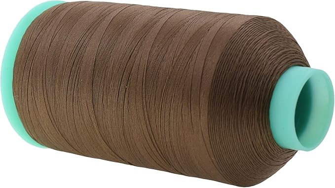 Mandala Crafts Bonded Nylon Thread Coyote Brown Heavy Duty Sewing Threads - Image 2
