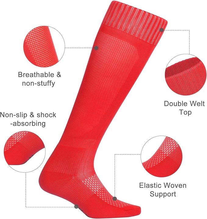 Baseball Socks and Belt Combo for Youth Adult Softball Sock Belt for Boys and Girls