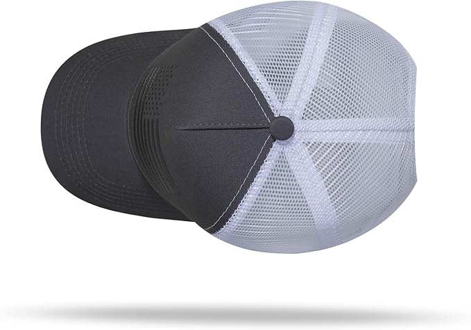 American Flag Trucker Hat - Snapback Hat, Baseball Cap for Men Women - Breathable Mesh Side, Adjustable Fit - for Casual Wear