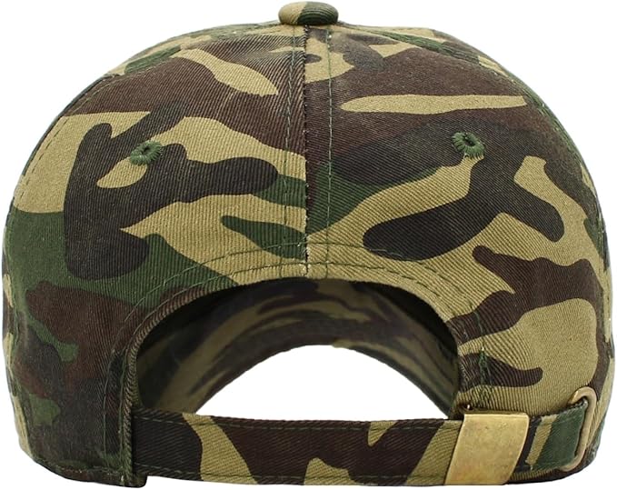 KBETHOS Classic Unisex Cotton Adjustable Low Crown Baseball Cap – Plain Dad Hat