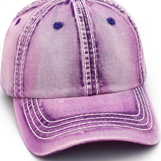 Baseball Cap Vintage Washed Hats Distressed Trucker Hat for Women Men