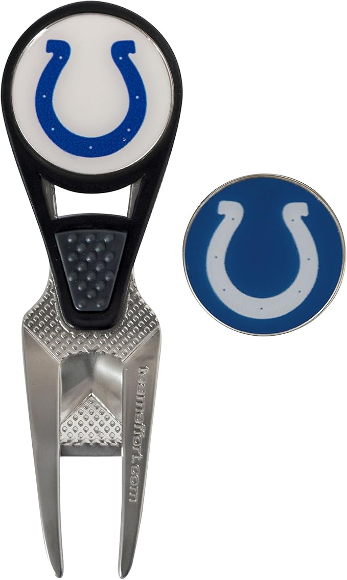 NFL CVX Ball Mark Repair Tool & 2 Ball Markers