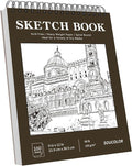 Classroom Must Haves Supplies for Teacher Student, Soucolor 9" x 12" Sketch by Soucolor