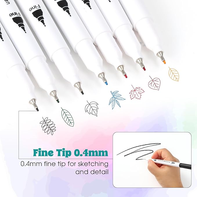 Water-based Ink Brush Markers Pens - Image 4