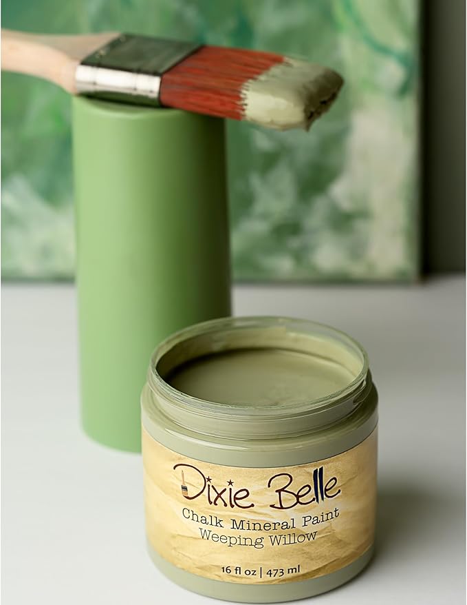 Dixie Belle Paint Company Weeping Willow Chalk Mineral Paint - Image 4