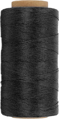 PATIKIL 284 Yard Flat Waxed Thread 150D 1mm Leather Sewing Cord by PATIKIL