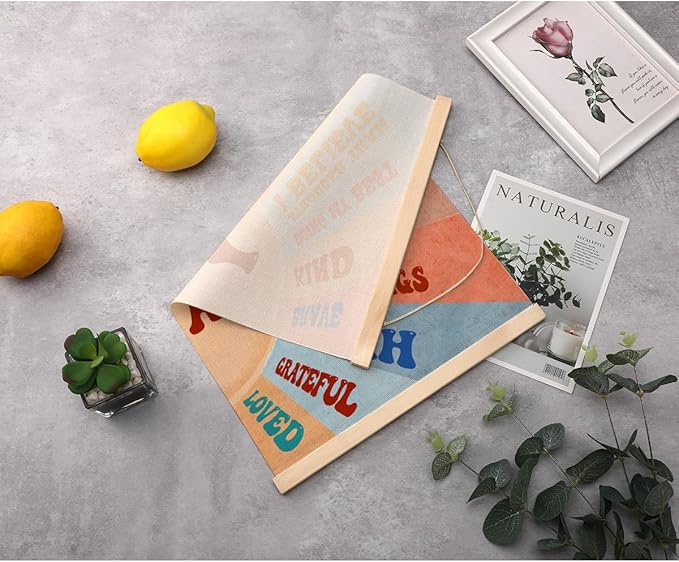 Inspirational Boho Sun Poster Hanger, Positive Affirmations Wall Decor - Image 5