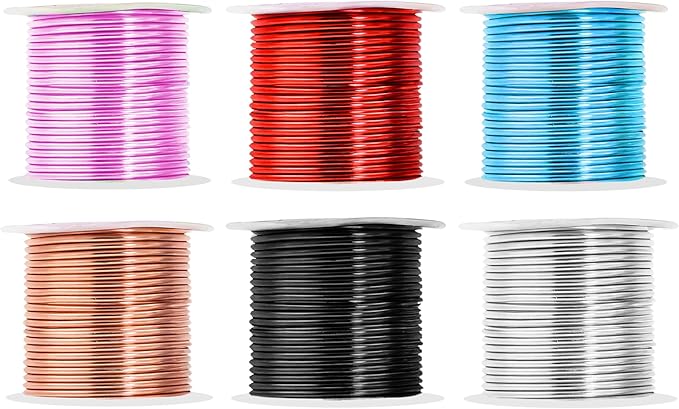Mandala Crafts 13 Gauge Anodized Aluminum Craft Wire by MandalaCrafts