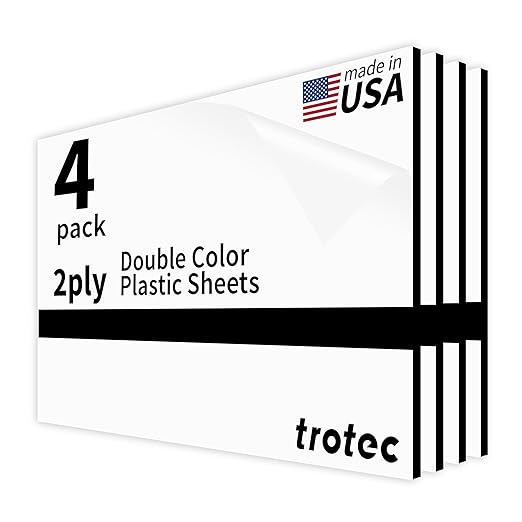 Trotec TroLase | 12"x20"x1/8", Guillotine | Made in USA by TrotecEngravingSupplies