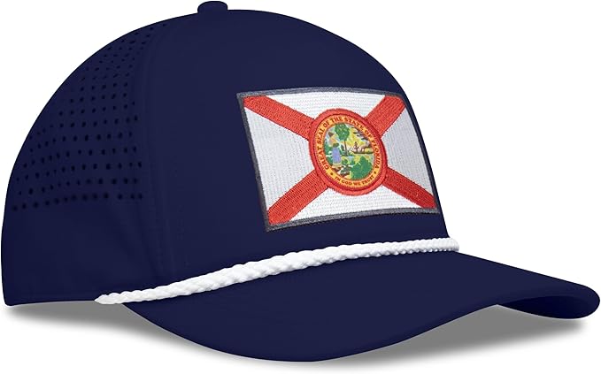 Performance Golf Hat – Adjustable Snapback Trucker Baseball Cap for Men & Women - Jetset Series