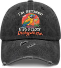Jimmy Music Buffett Accessories Hats Its 5 Oclock Some Where Baseball Cap Mom Hat Pigment Black Womens Bucket