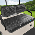 Golf Cart Front Seat Cover for Yamaha G2 G8 G9 G11 G14 G16 G19 G20 G21 G22, Adventurer One, EZGO Marathon OEM Ordinary Seat Cushion, Thick Vinyl Leather Comfortable No Need to Detach Armrest