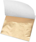 MECCANIXITY Gold Leaf Foil Sheet Champagne Gold Leaf Paper 3.3 x 3.1inch by MECCANIXITY