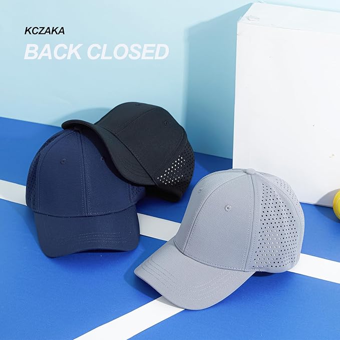 6 Panel Stretch Full Closed Baseball Caps Men's Blank Fitted Cap Curved Brim Elastic Closed Back Hat Q2426