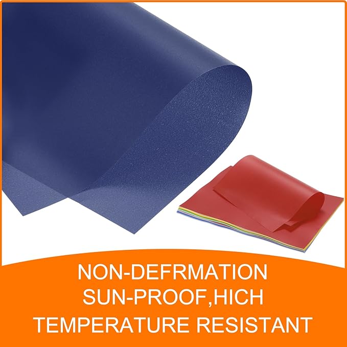 MECCANIXITY Colored Vellum Paper, 20 Sheet Deep Blue Transparency 11.7 x 8.2 - Image 5