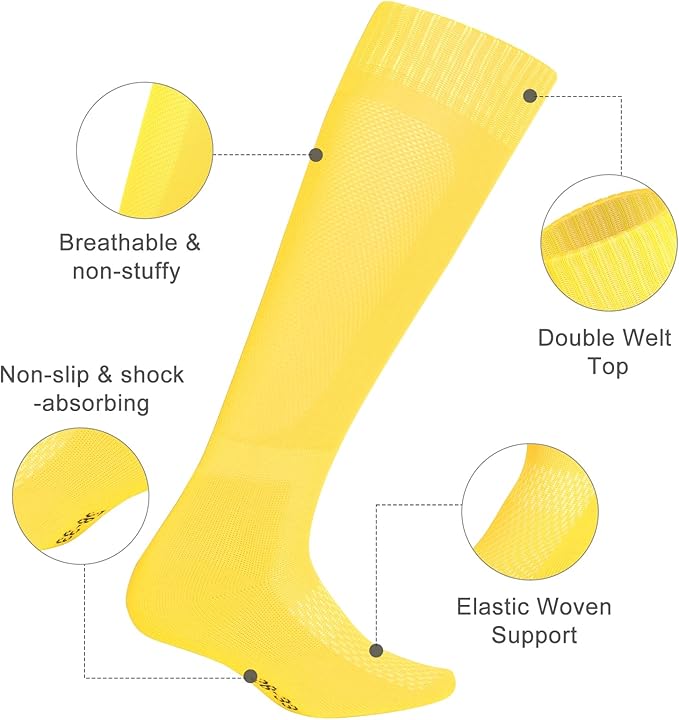 Baseball Socks and Belt Combo for Youth Adult Softball Sock Belt for Boys and Girls