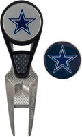 NFL CVX Ball Mark Repair Tool & 2 Ball Markers