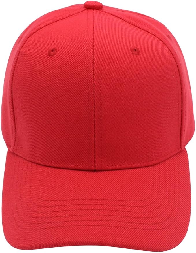 Top Level Baseball Cap Men Women - Classic Adjustable Plain Hat