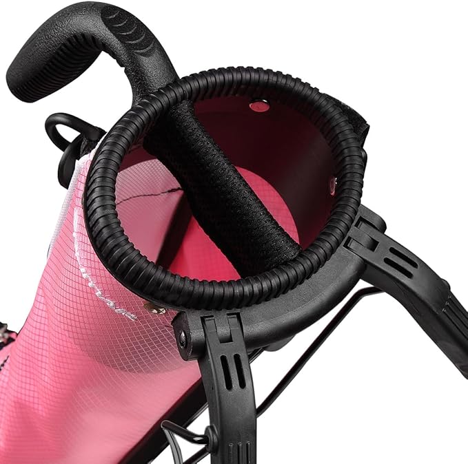 Orlimar Pitch ’n Putt Lightweight Sunday Golf Bag with Stand, Ultra-Light Carry Design, Two-Way Divider Top, Shoulder Strap, Compact Carry Golf Bag for Men & Women