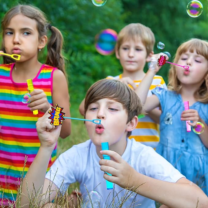 Superhero Party Favors, Cool Bubble Wand - Image 7