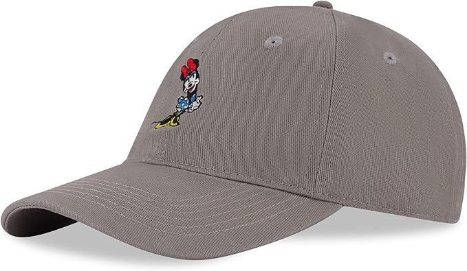 Disney Women's Baseball Cap, Minnie Mouse Adjustable Hat for Adult