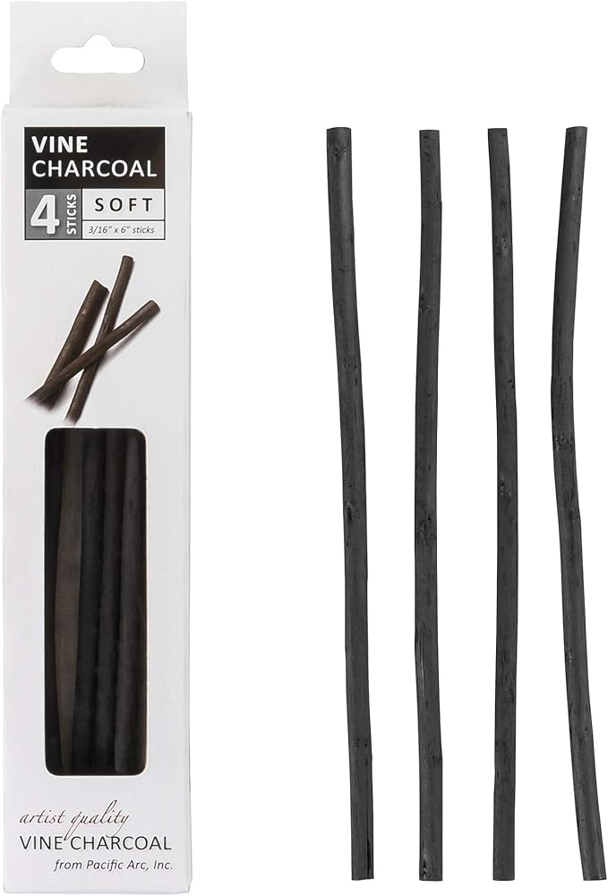 Pacific Arc Artist Vine Charcoal, and Fine Art by PacificArc