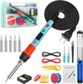 Soldering Iron Kit, 90W LED Digital Soldering Gun kit by Q-MINGSoldering