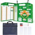 AOLEBA Baseball Lineup Board for Dugout,Dry Erase Magnetic Metal Baseball Clipboard for Coaches