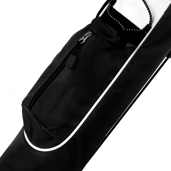 Orlimar Pitch ’n Putt Lightweight Sunday Golf Bag with Stand, Ultra-Light Carry Design, Two-Way Divider Top, Shoulder Strap, Compact Carry Golf Bag for Men & Women