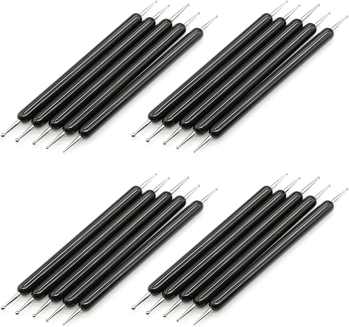 4 Set Embossing Stylus Double End Tracing Dotting Tool, Embossing Art by Unknown