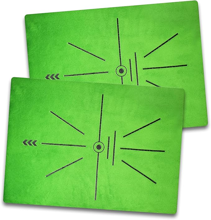 Golf Hitting Mat, Golf Training Mat for Swing Path Feedback Detection Batting,Extra Replaceable Golf Practice Mat, Golf Gifts for Men Women for Home Indoor Outdoor