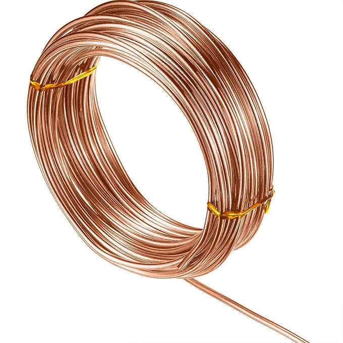 TecUnite Aluminum Craft Wire for Sculpting Armature Bendable Craft Wire for DIY by TecUnite