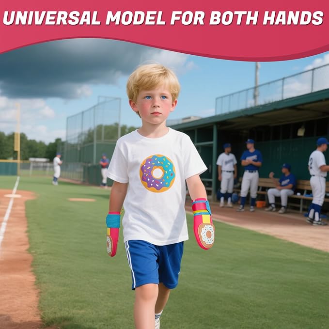 Baseball Sliding Mitt - Sliding Mitt for Youth - Drippy Drip Accessory Gingerbread Man, Coco, Scary HaHa - Softball