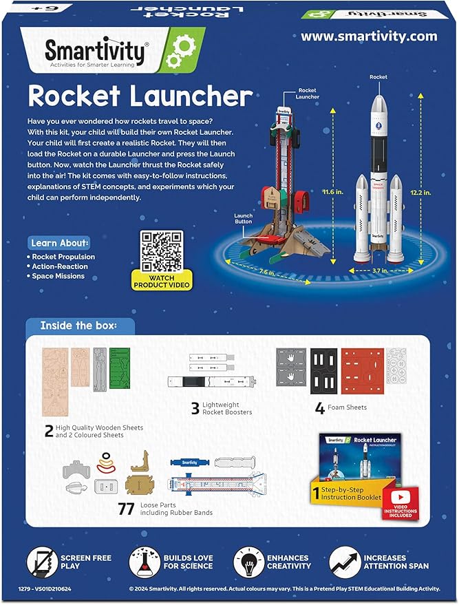 Smartivity Rocket Launcher STEM Kit - Image 7