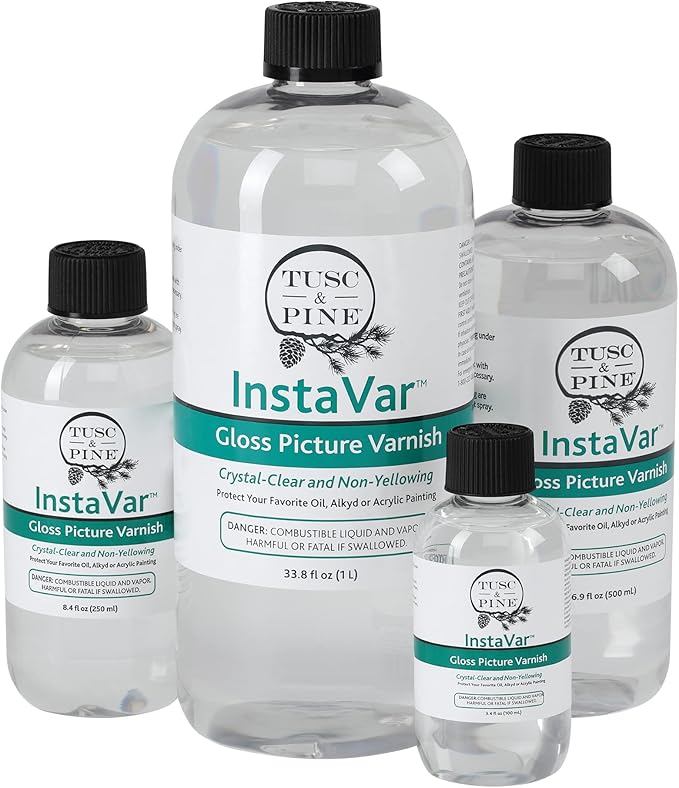 Jerry's Artarama InstaVar™ Gloss Picture Varnish & Varnish Brush Sets - Image 4