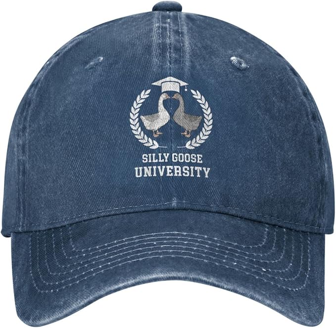 Funny Goose Hat Silly Goose On The Loose Hat Men Baseball Hats Funny Cap
