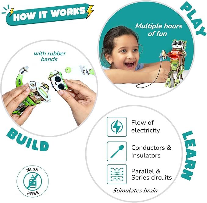Smartivity Electro Play Lab for Kids Ages 8, 14 Years Old I Electricity Kit - Image 6
