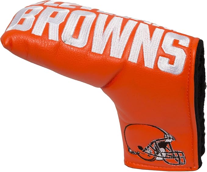 Team Golf NFL Vintage Blade Putter Cover Golf Club Vintage Blade Putter Headcover, Form Fitting Design, Fits Scotty Cameron, Taylormade, Odyssey, Titleist, Ping, Callaway