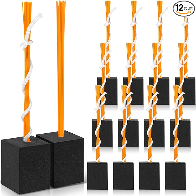 Shappy 12 Pieces Baseball Base Plugs with Tassel Heavy Duty Anchor Plugs for Baseball Field and Softball Accessories