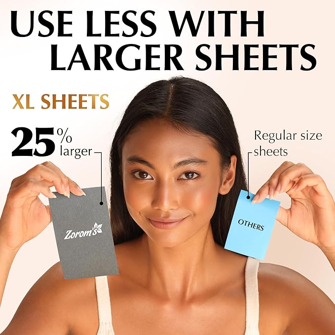 Natural Oil Blotting Sheets for Face - Image 3