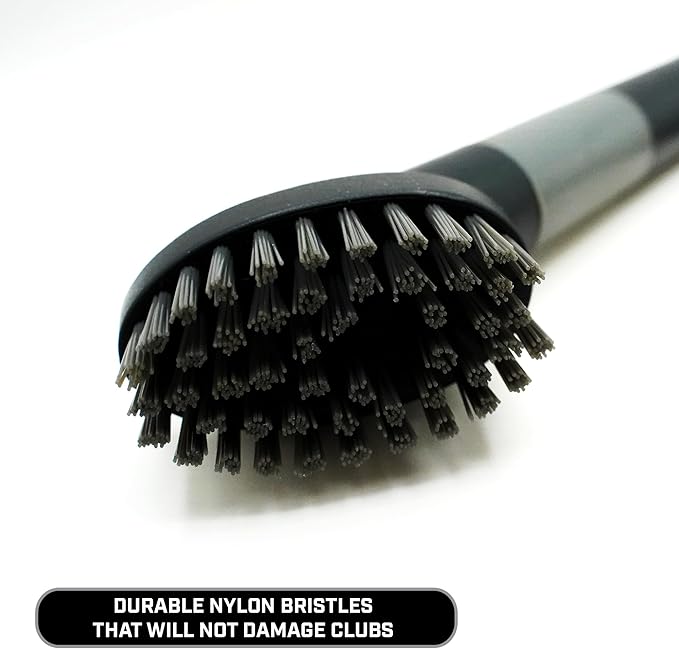 Callaway Golf H2GO Water Scrub Magnetic Club Brush - Quick-Release Magnetic Spray Club Brush for Your Golf Clubs