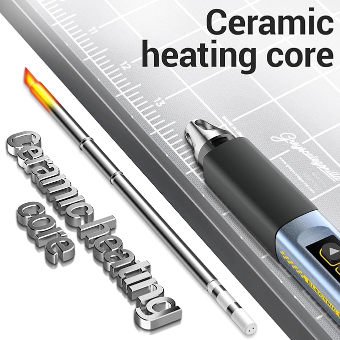 Soldering Iron Kit, Portable Corded Soldering Iron 95W 3S Fast Heating 212-842℉ - Image 3