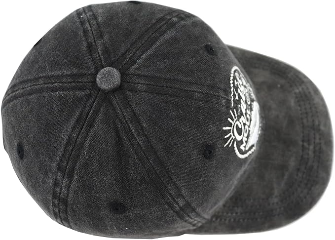Cruise Mode On Baseball Caps for Men Women, Adjustable Embroidered Cotton Outdoor Hats