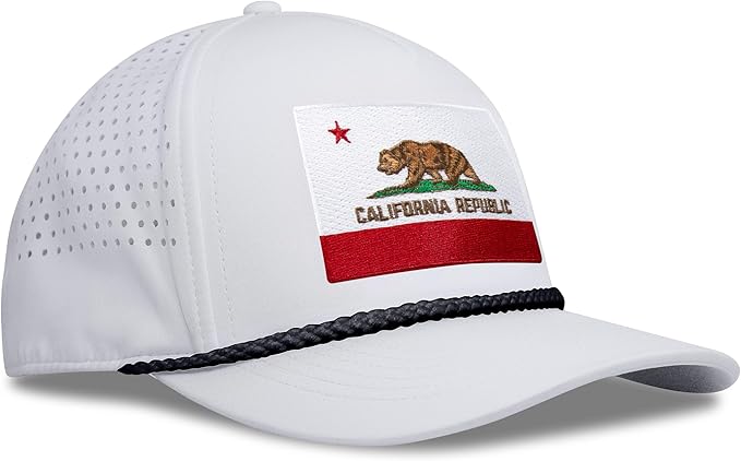 Performance Golf Hat – Adjustable Snapback Trucker Baseball Cap for Men & Women - Jetset Series