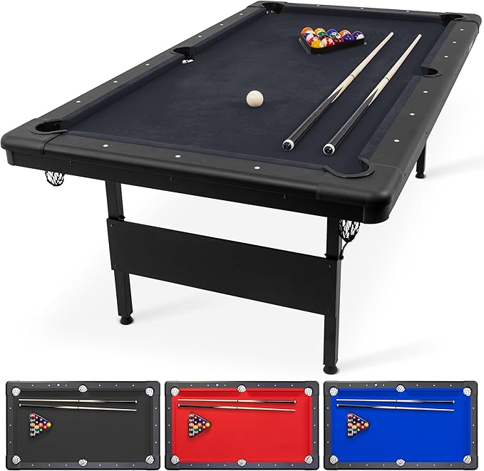 GoSports 6, or 8 ft Billiards Tables by GoSports