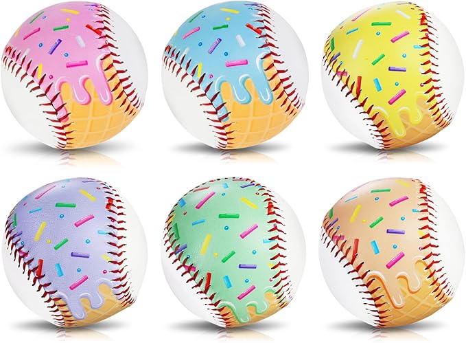Baseballs PVC 9in Practice Baseball for Training Hitting Lifestyle Decor Ideal Personalized Inspired Gifts for Players Coaches Moms