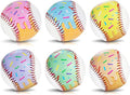 Baseballs PVC 9in Practice Baseball for Training Hitting Lifestyle Decor Ideal Personalized Inspired Gifts for Players Coaches Moms