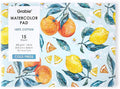 Grabie Watercolor Paper Pad, 100% Cotton, 15 Sheets, Glue Bound, Acid-Free Cold by Grabie