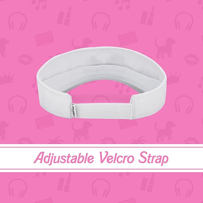 Shanker Golf - Birdie Women's Golf Visor - 100% Cotton Golf Visor for Ladies - Women's Golf Hat
